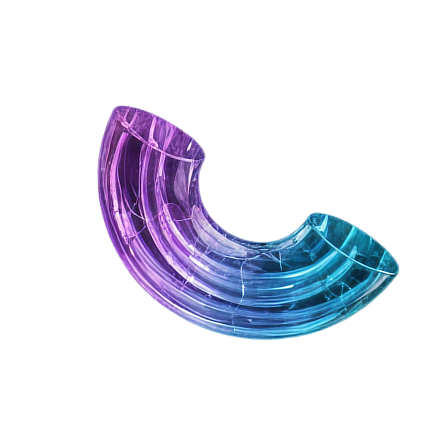 3D Glass Tube