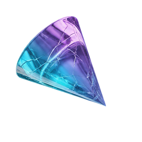 3D Glass Cone
